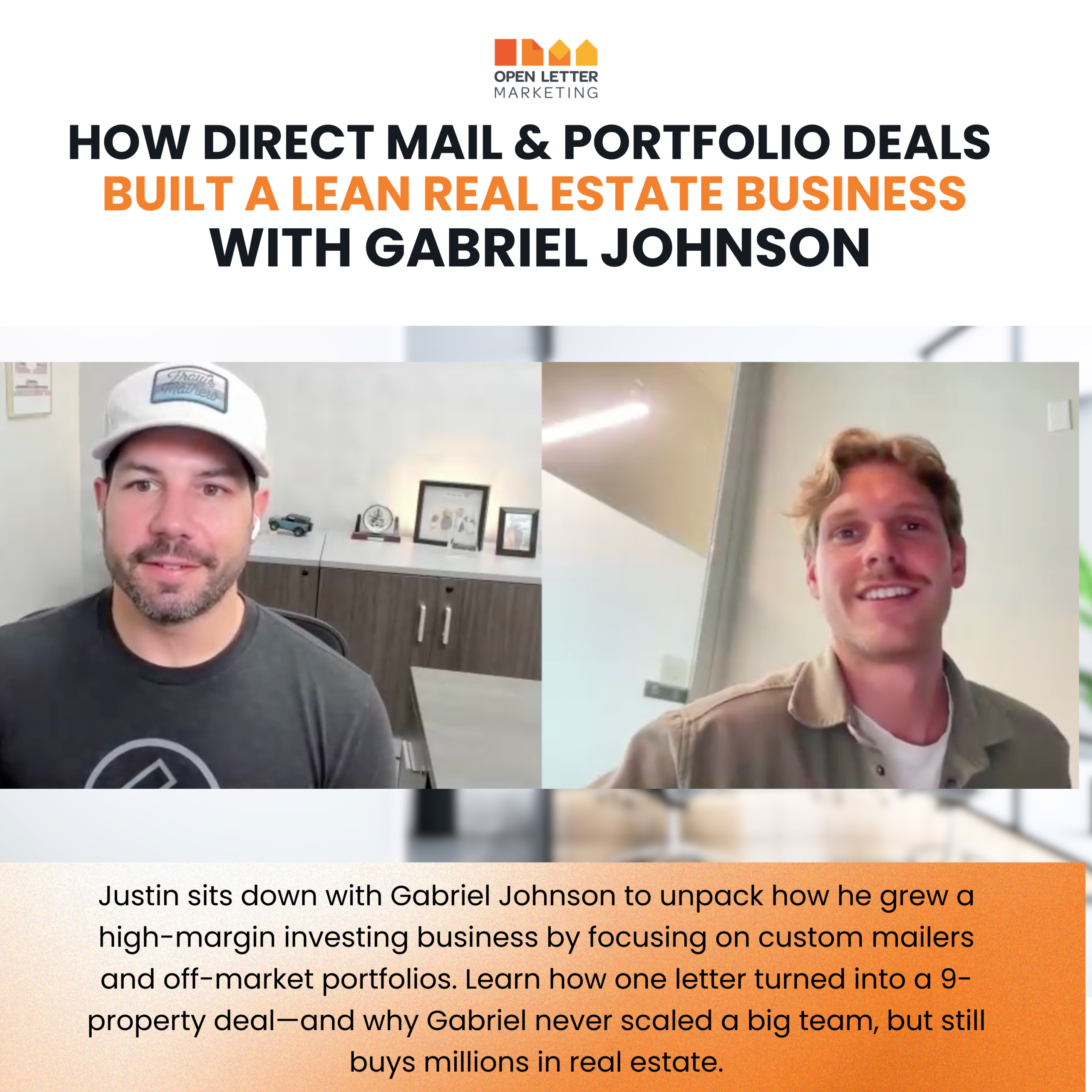 From First Deal to Full Portfolios: Gabriel Johnson’s Journey with Direct Mail