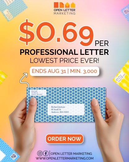 August 2025 Professional Letters - SALE!